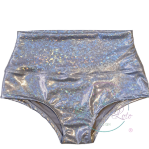 Hotpants Grafito Holográfico