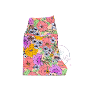 Minishort Flores Damasco