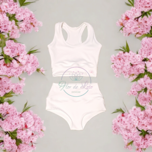 Conjunto Blanco Mate Top Básico