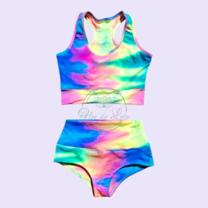 Set Tie Dye Fluor Top Básico