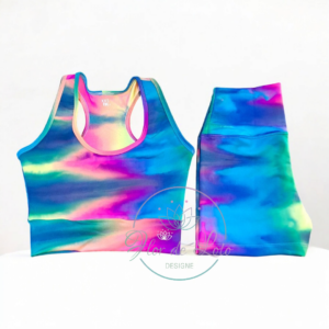 Kids Set Tie Dye Multi Top Básico & Short