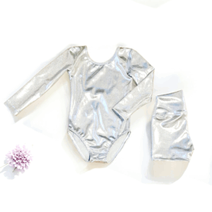 Kids Malla & Short Gris Perla Metal