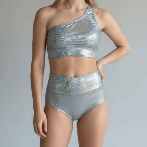 Set Gris Holográfico