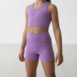 Kids Set Malva Top Básico & Short
